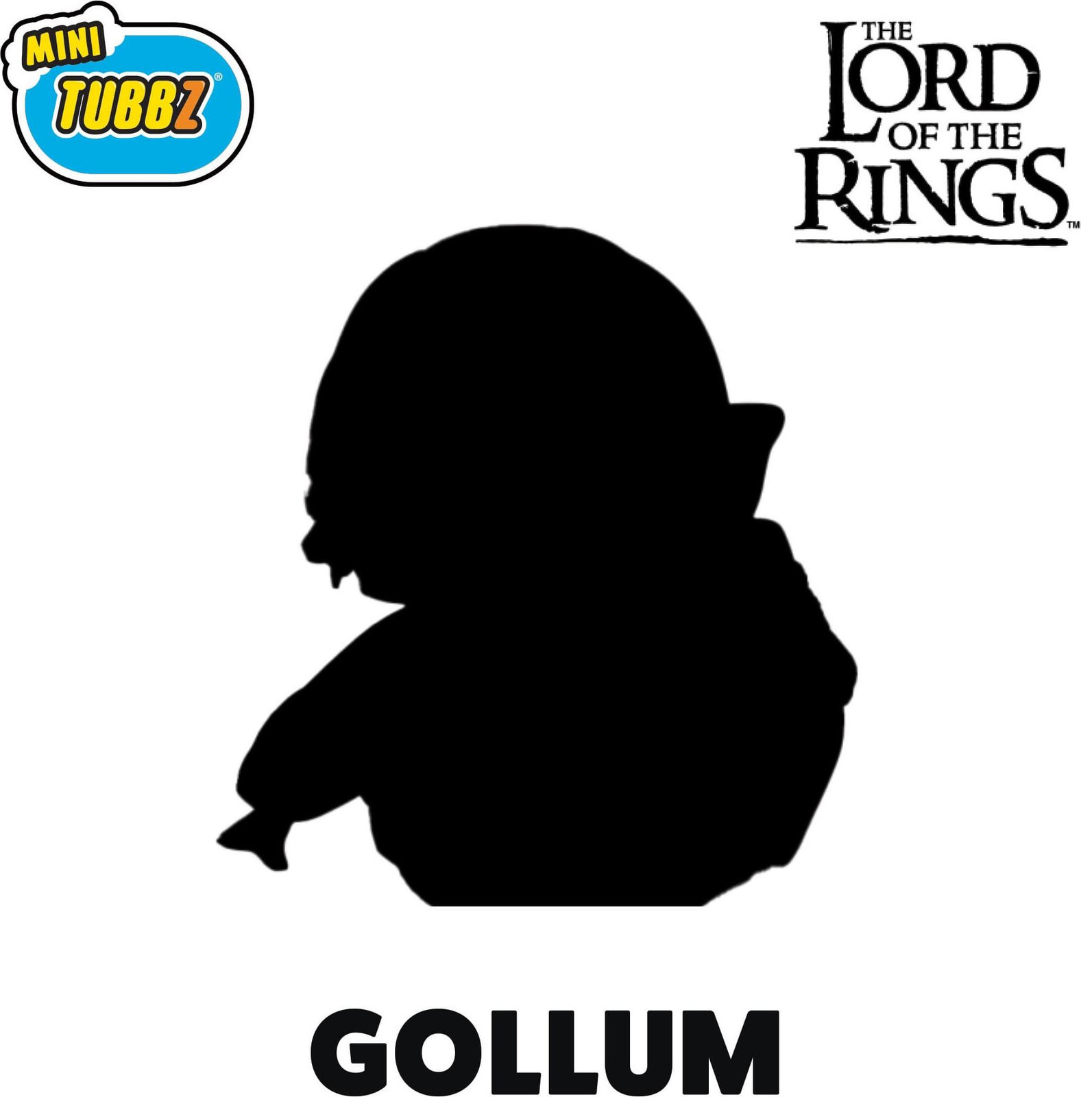 Numskull Lord of the Rings Tubbz Mini PVC-figuur Gollum, 5 cm