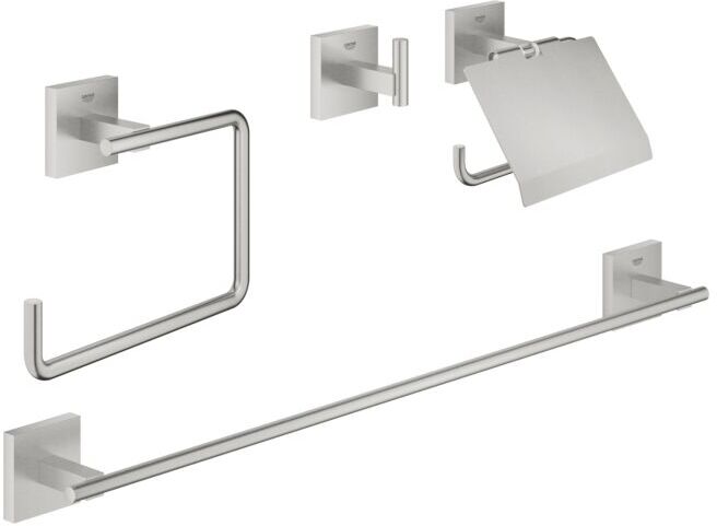 Grohe Start Cube Bad-Set 4 in 1 41115DC0 Supersteel