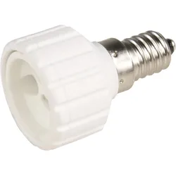 Lampensockel-Adapter, E14 auf GU10