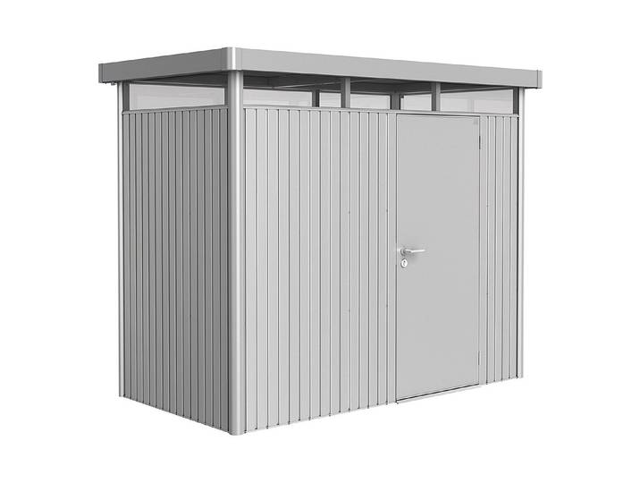 Biohort Gerätehaus HighLine Gr. H1 Standardtüre Silber