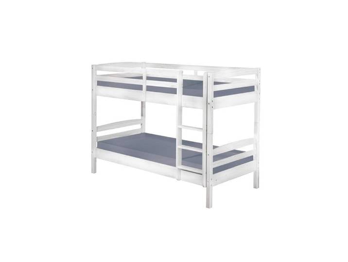 Lit Enfant Superposé  Joe  90x200cm Blanc