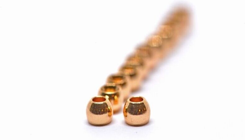Futurefly Brass Beads-Gold-5mm