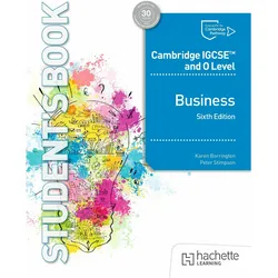 Cambridge IGCSE and O Level Business Sixth Edition, Schulbücher von Karen Borrington, Peter Stimpson