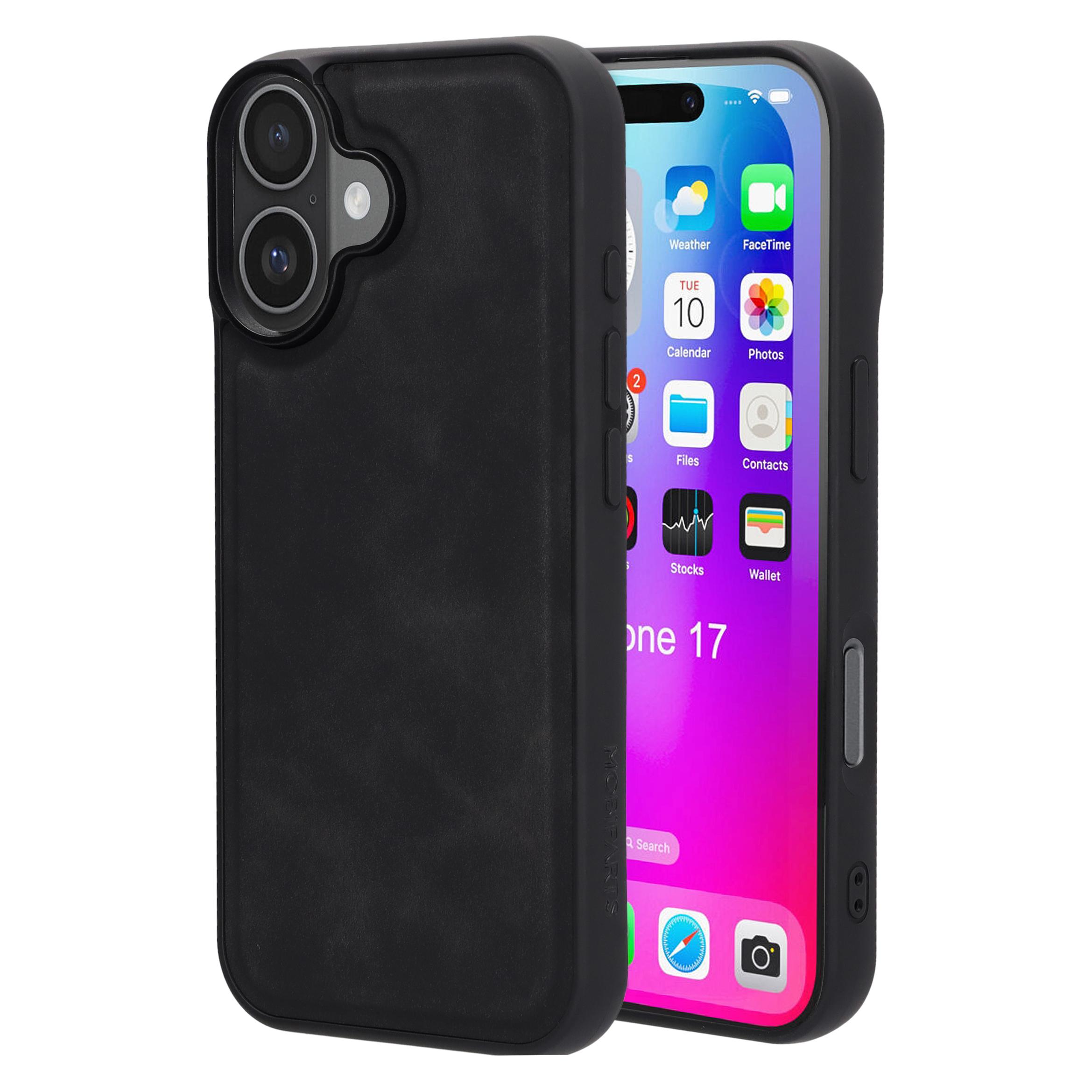 Mobiparts Classic Backcover Apple iPhone 17 Graphite Black (MagSafe Compatible) (Apple iPhone 17) (MP-130689)