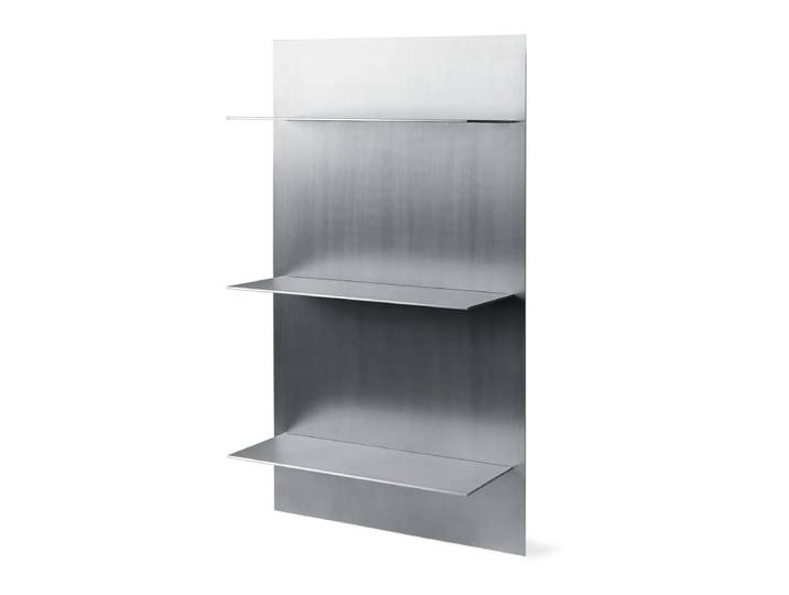 Ferm Living - Lager Triple Wandregal, Aluminium