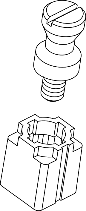 Ideal Standard mit Schraube A860892NU