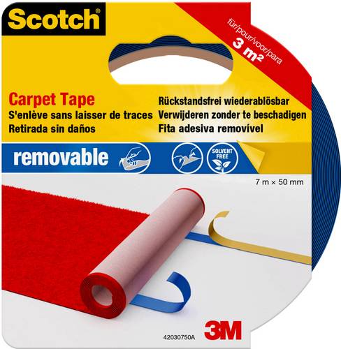 3M 42030750 Teppichklebeband Scotch Blau (L x B) 7m x 50mm 1St.