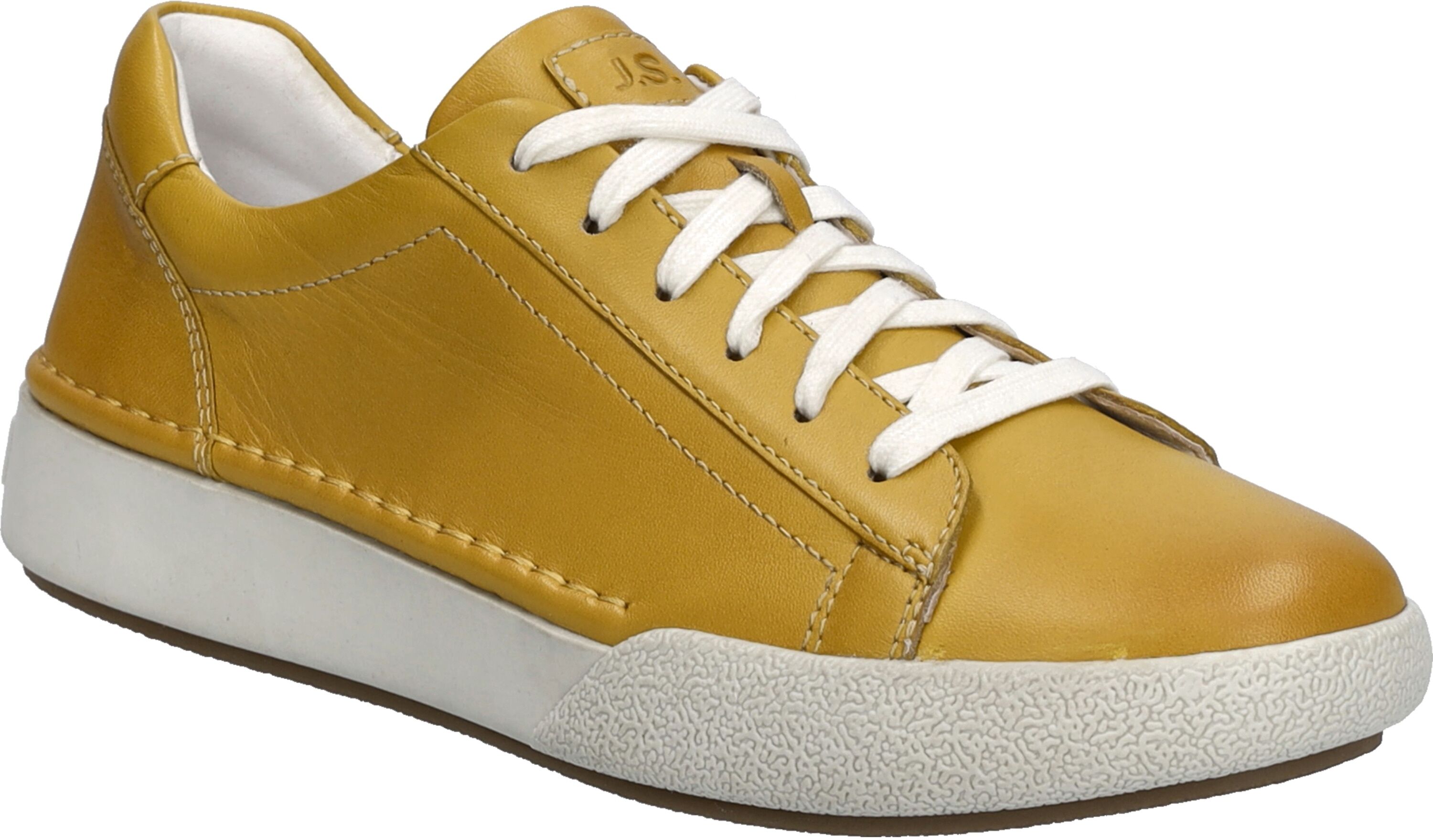 Sneaker JOSEF SEIBEL "Claire 01, mango", Damen, Gr. 39, orange (mango), Obermaterial: 100% Rindsleder Leather cow., Schuhe Sneaker