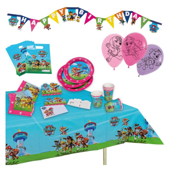 Tib Party-Set Paw Patrol Girls (51 Stk.) (19719)