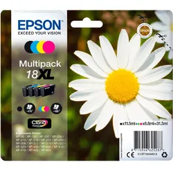 Epson, Druckerpatrone, 18 Multipack (BK, C, M, Y)