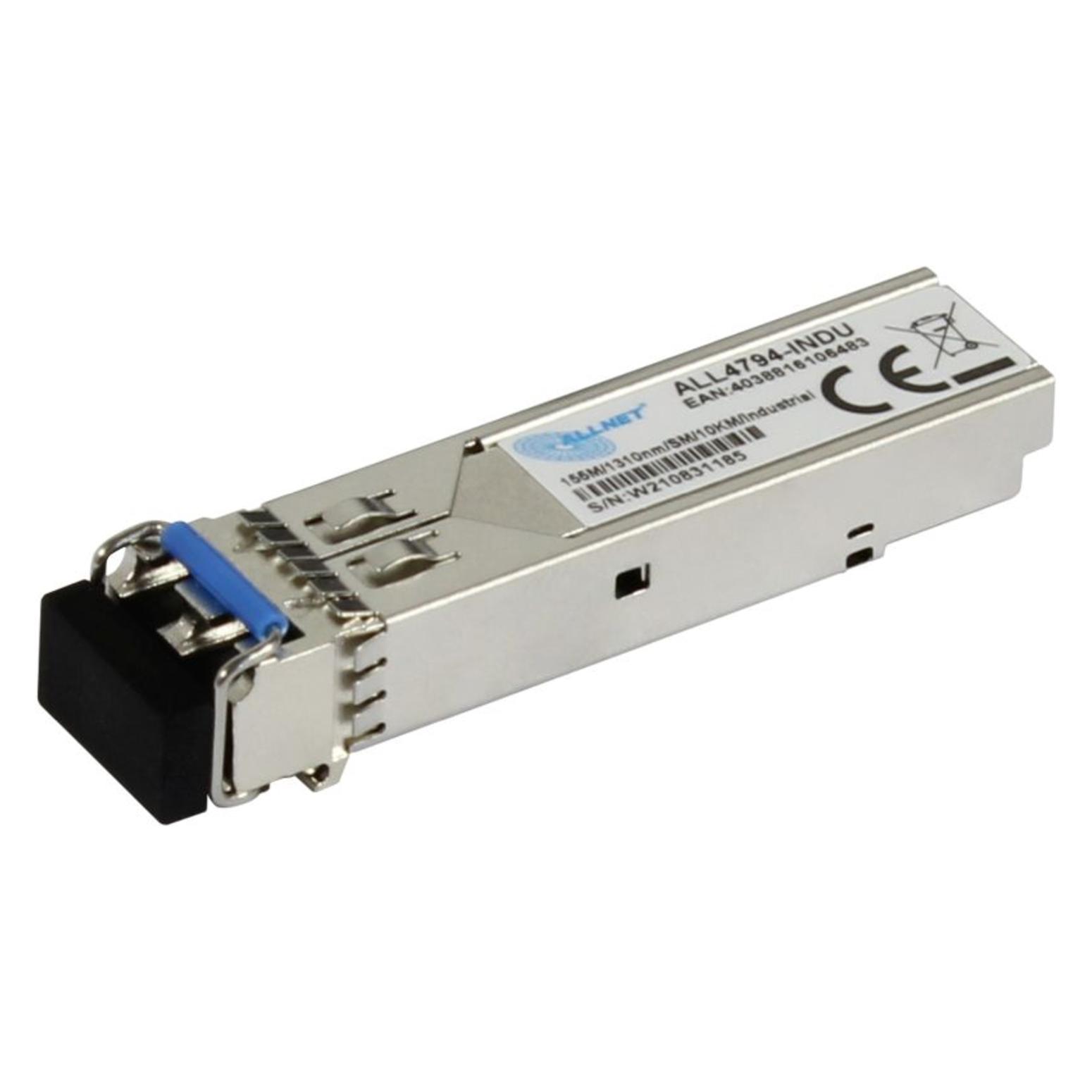 Allnet switch modul all4794-indu sfp(mini-gbic) 100mbit fx/lc 10km industrial -40/+85 grad. (ALL4794-INDU)