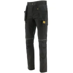 CAT Arbeitshose Bundhose Trade Pockets schwarz robuste Herren Workwear Gr. 32-36