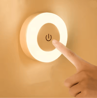Inspire Essentials GlowTouch Rechargeable Sensor Night Light warm White usb Plug