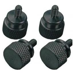 Aquatuning Thumbscrews Gehäuse schwarz 1 Stück (75009)