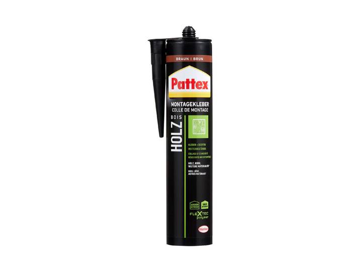 Pattex Montagekleber Holz Braun 420 g