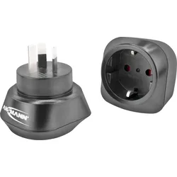 Ansmann Reisestecker / Adapter  EU to AUS
