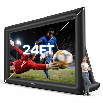 24FT Inflatable Movie Screen For Outdoor Backyard Movies & Parties 24FT Inflatable Movie Screen For Outdoor Backyard Movies & Parties