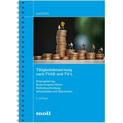 Tätigkeitsbewertung nach TVöD und TV-L, Fachbücher von Harald Kaufung