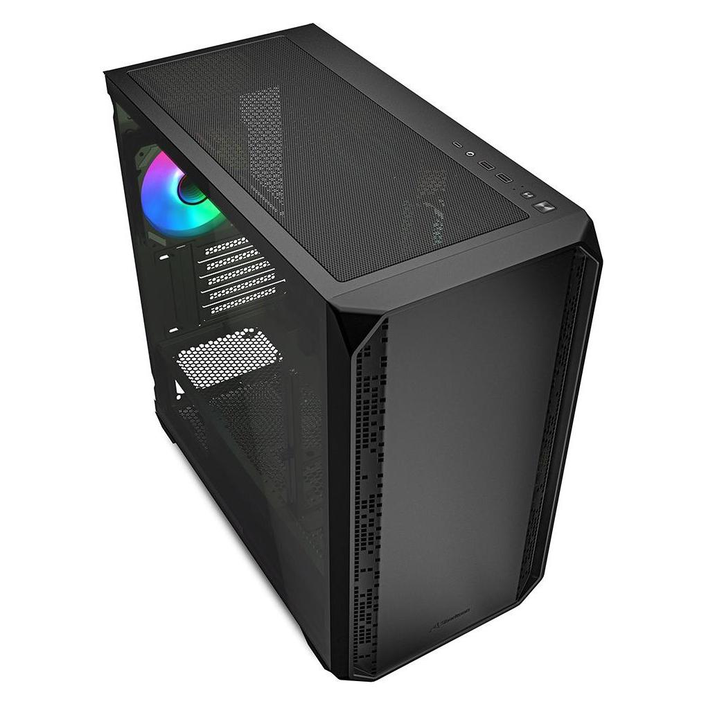 Sharkoon MK2 RGB Black mATX (schwarz) (mATX, Mini-ITX) (4044951041725)