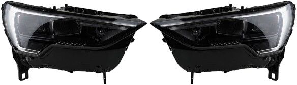 NP24 LED-Scheinwerfer Links & Rechts Set passend für Audi Q3 für KFZ o. Kurvenlicht