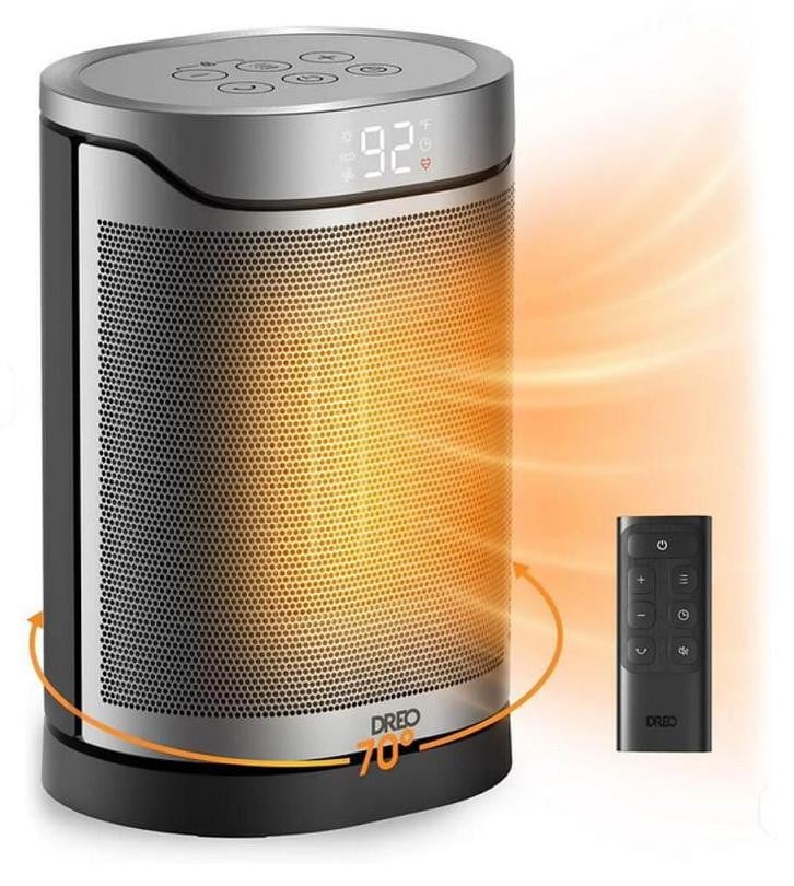 Dreo Atom 318 Elektrische keramische kachel met ventilator, Tafelmodel