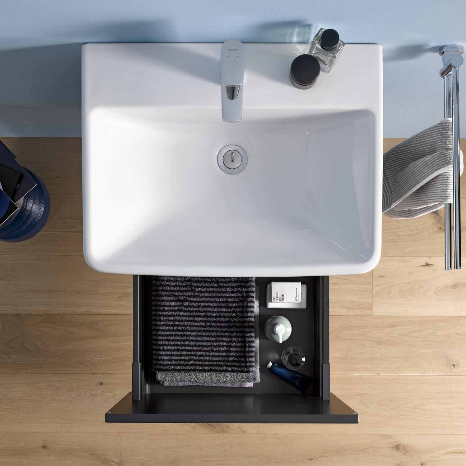 Duravit No. 1 Waschtischunterbau 49 cm, 1 Auszug