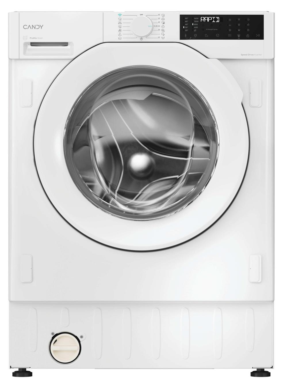 Candy BC4S68M6D8J-S, Frontlader, 8 kg, B, 72 dB, 1600 RPM, A