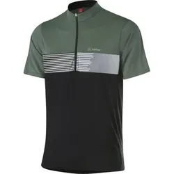 LÖFFLER Herren Trikot M BIKE SHIRT HZ SCALA, Größe 48 in Schwarz Schwarz