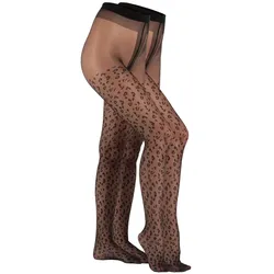 2er Pack camano Fashion Leo Strumpfhosen 20 DEN Damen 9999 - black XL