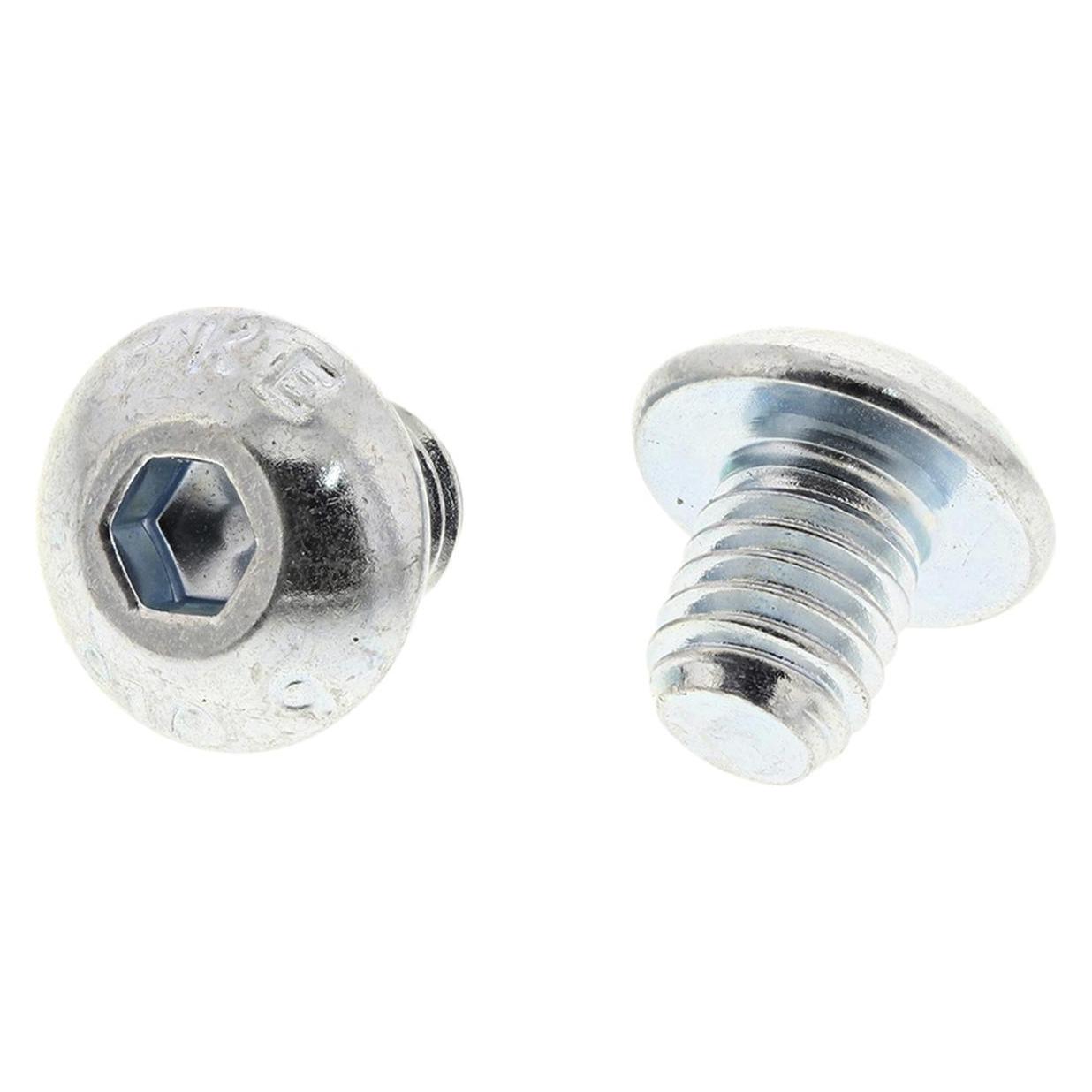 RS PRO BZP socket button head screw, M5x6 (8229170)