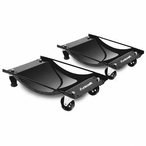 Unicraft Rangierhilfe PRW 450, für PKW, 2 Stück, mit Lenkrollen, Tragkraft bis 900 kg/Paar