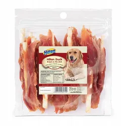 HILTON Entenbrust am Stiel 500 g für Hunde