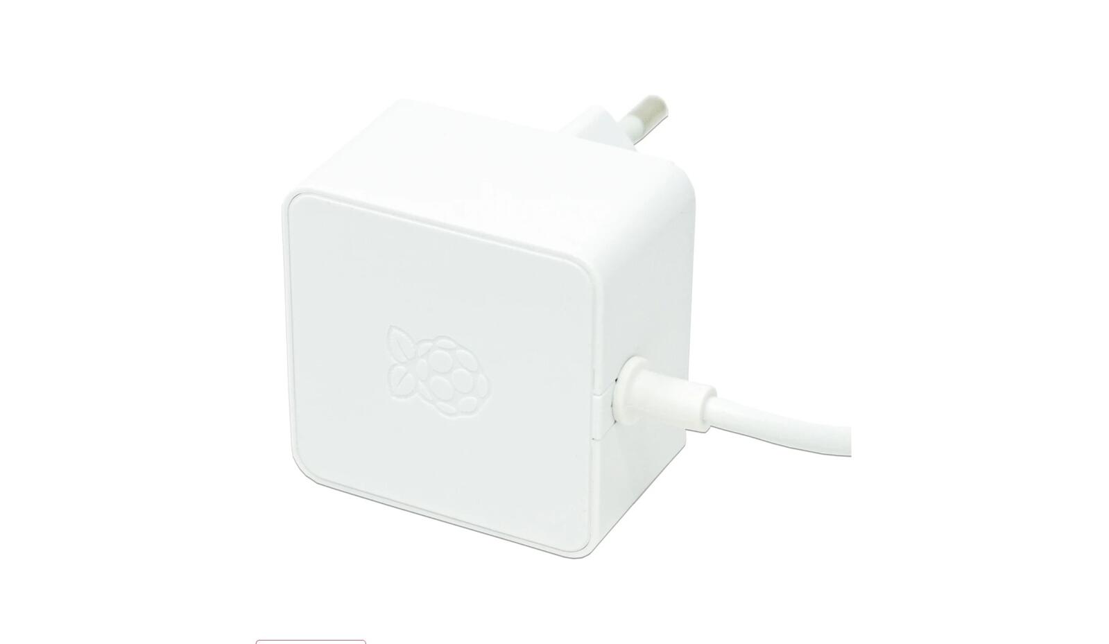 Raspberry Pi offizielles Micro USB Netzteil 5,1V / 2,5A, EU für Pi 2 und Pi 3 SC0624