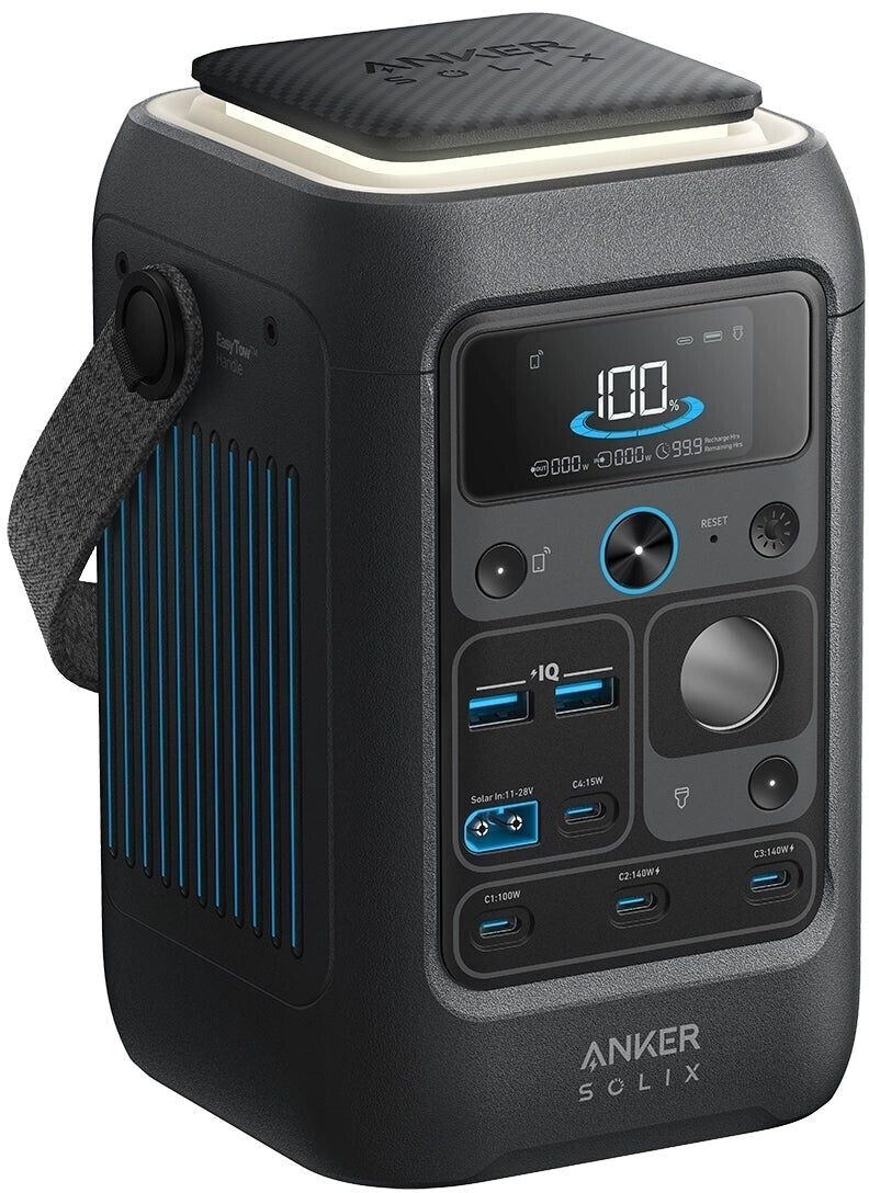 Anker SOLIX C300X DC Tragbare Powerstation 288Wh