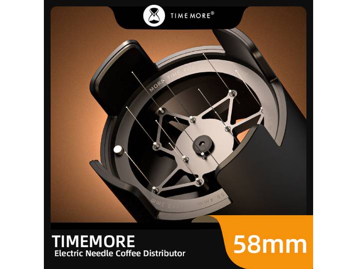 Distributeur de poudre de café électrique TIMEMORE, type aiguille, distribution automatique de la poudre pour café italien, adapté aux groupes de 58 mm
