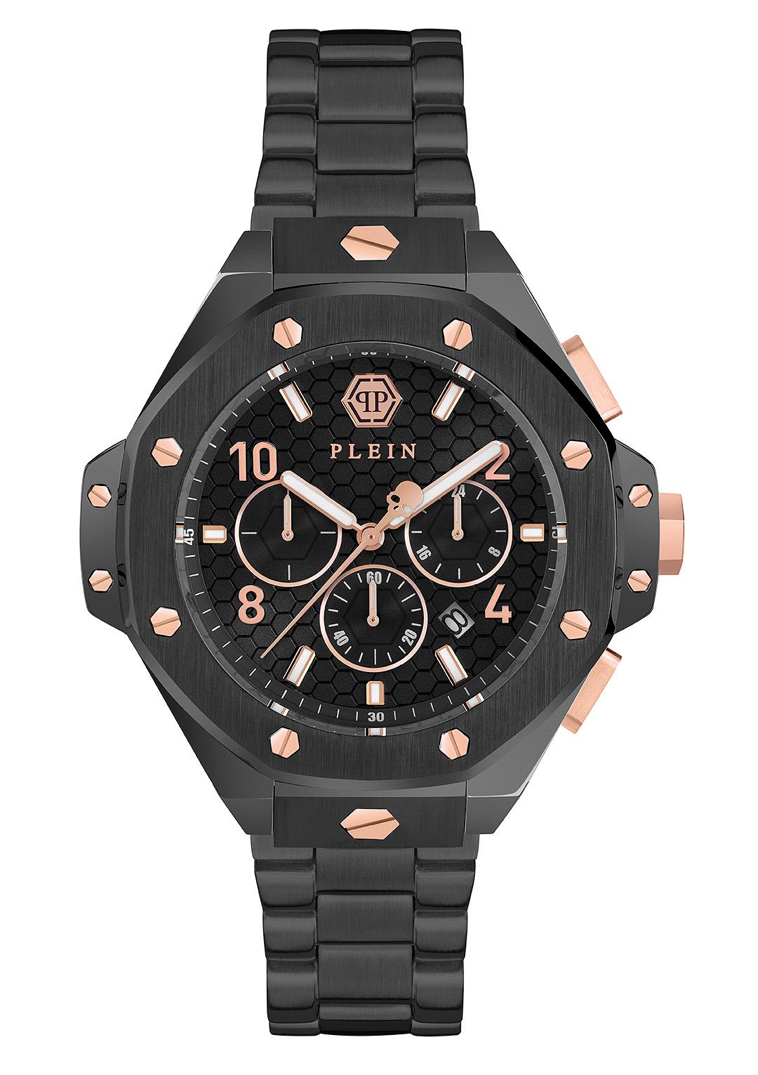 Philipp Plein Plein Chrono Royal Heren Zwarte Horloge PWPRA0424