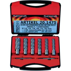 Metallkraft Kernbohrer-Set SILVER-LINE 50 Weldon