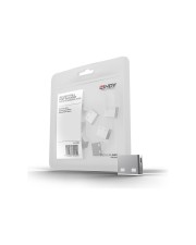Lindy USB Port Blocker USB-Portblocker weiß Packung mit 10 10er (40464)