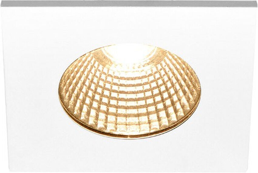 Slv Patta-I, Led Outdoor Deckeneinbauleuchte, Eckig Dl Ip65 Weiß - Einbauleuchten (Outdoor)