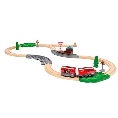 BRIO World - Zugset mit Rückziehmotor