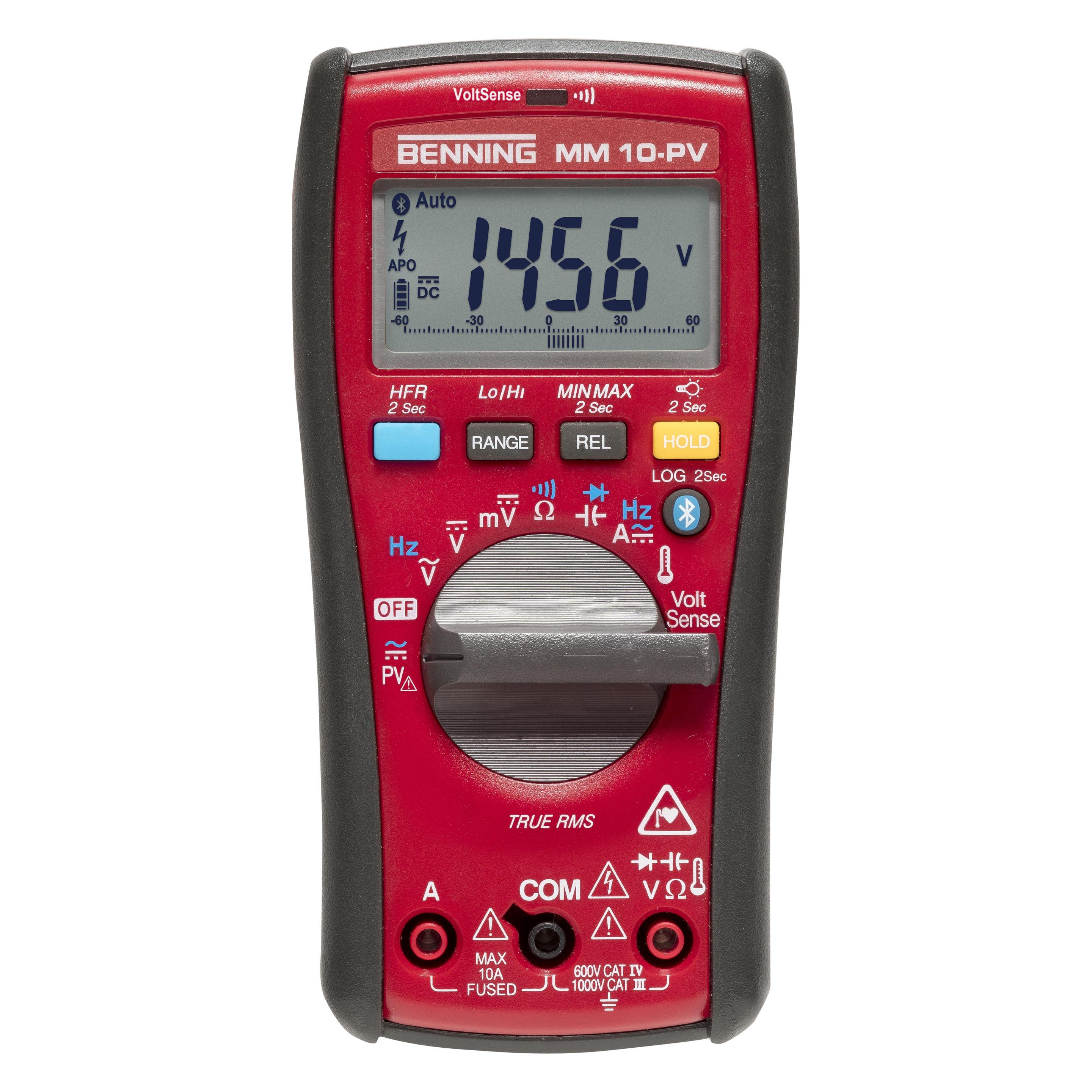 Benning Hand Multimeter Digital MM 10 PV (CAT IV 600V, Hand-Multimeter) (044089)