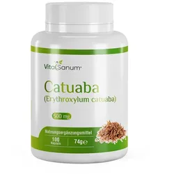 VitaSanum® - Catuaba (Erythroxylum catuaba)  500 mg 100 Kapseln