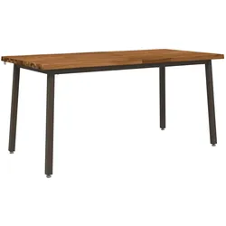 vidaXL, Esstisch, Esstisch (160 x 80 x 75 cm)