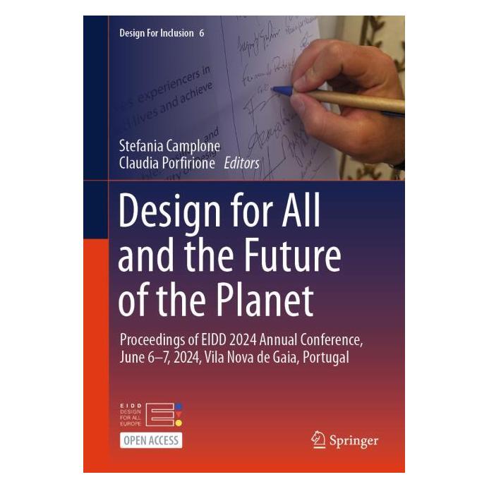 Springer Design for All and the Future of the Planet (Englisch, Hardcover, Claudia Porfirione, Stefania Camplone) (70013638)