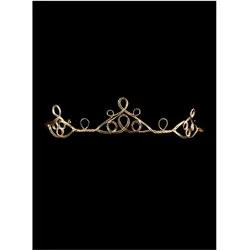 Elope Jugendstil Diadem golden