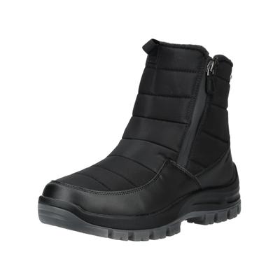 Stiefelette JOSEF SEIBEL "Josef Seibel Stiefelette Lederimitat/Textil", Damen, Gr. 44, Textil, schwarz, Lederimitat, Textil, Schuhe Stiefelette