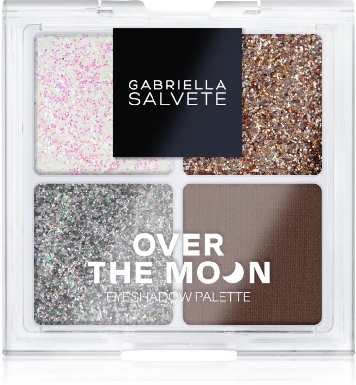 Gabriella Salvete Over The Moon eyeshadow palette Glitterverse 4 g