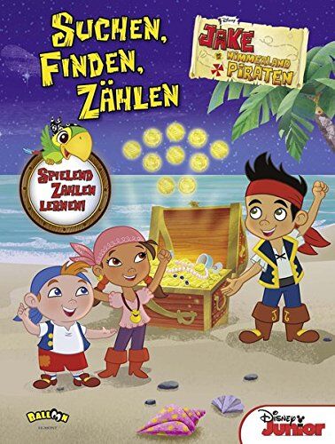 Disney - Jake und die Nimmerland Piraten - Suchen, Finden, Zählen - Preis vom 15.10.2026 23:06:25 h
