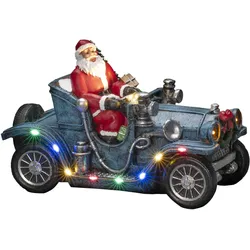 Konstsmide Weihnachtsbeleuchtung  LED Weihnachtsmann im Auto