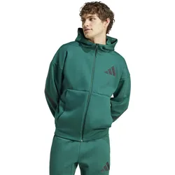 Mode&Accessoires Adidas AG Adidas Herren Kapuzensweatshirt/Hoodie M Z.N.E. FZ - grau meliert - L